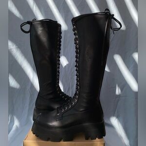 Steve Madden Knee High Platform Boot Women's Size 10